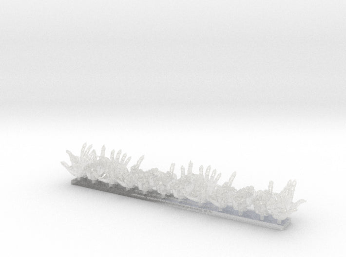 Orc Hands: Set 1 3d printed