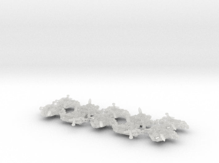 Shaggy Wolves - P1:Wolfskull PACs w/Claymore 3d printed