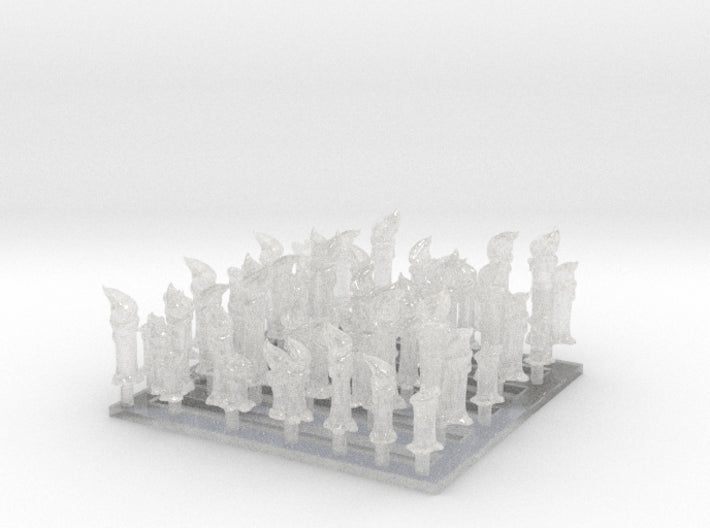 Assorted Big Candles: Grano 3d printed