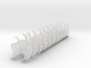 Napoleux Squad: Human Head Swaps 3d printed