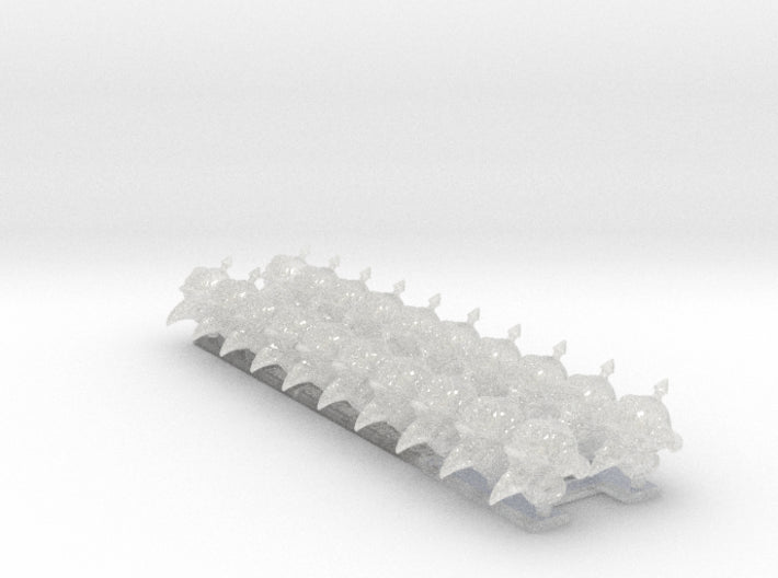 Krezrit Beaked Trenchers: Human Head Swaps 3d printed