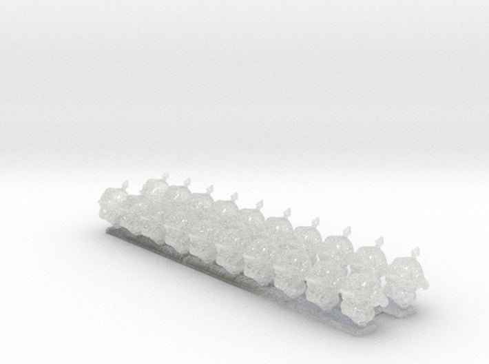 Krezrit TrenchTroopers: Human Head Swaps 3d printed