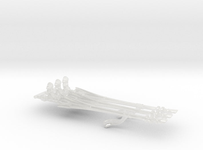 Eldar Glimmer Lances: Set 3 3d printed