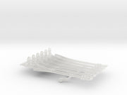 Eldar Glimmer Lances: Set 3 3d printed