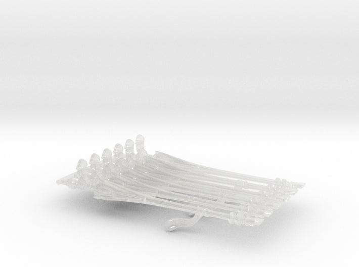 Eldar Glimmer Lances: Set 3 3d printed