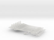 Eldar Glimmer Lances: Set 6 3d printed