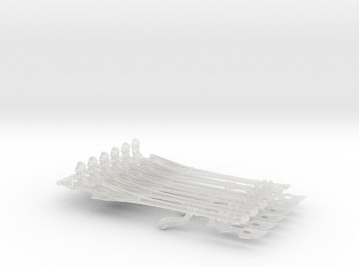 Eldar Glimmer Lances: Set 6 3d printed