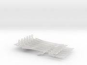 Eldar Glimmer Lances: Set 8 3d printed