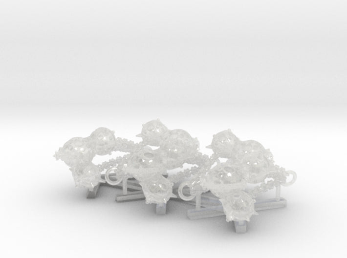 Balls and Chains Flail Sets: Cornivius 3d printed