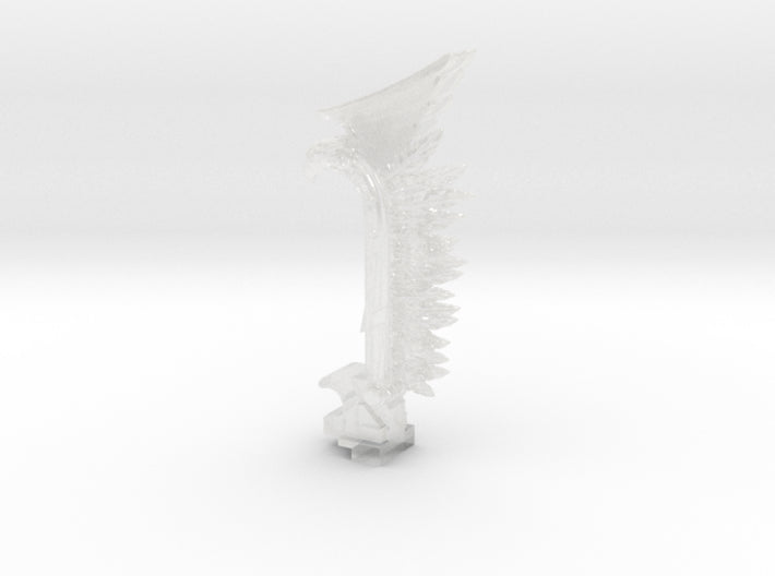 Ragged Raptor : Vertical Biker Wing 3d printed