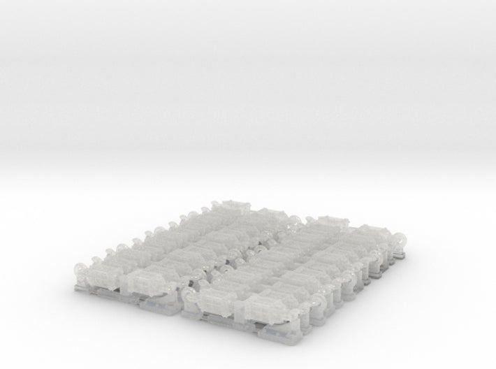 Wall-Mounted Ship Lanterns: 3 Ways (17 x 6 x 6mm) 3d printed