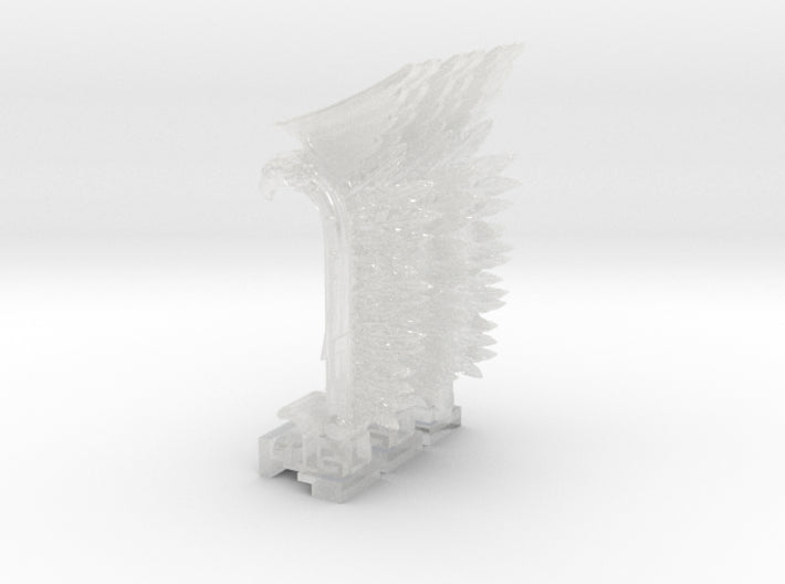 Ragged Raptor : Vertical Biker Wing 3d printed