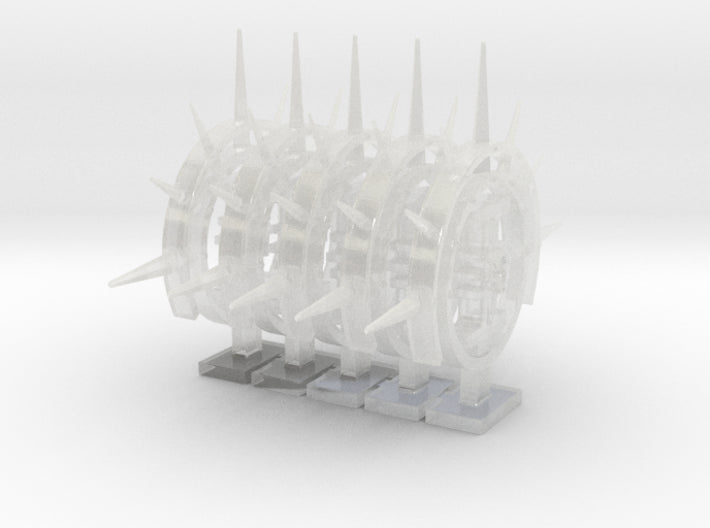 Haloed Iota Sigil - 30 x35mm 3d printed