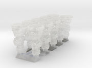 Skull Chalices (Left &amp; Right-Handed) 3d printed