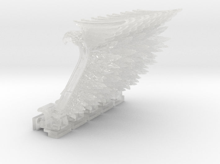 Ragged Raptor : Angled Biker Wing 3d printed