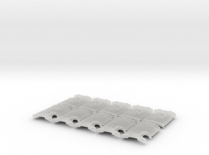 Base - Palatium Boarding Shields 3d printed