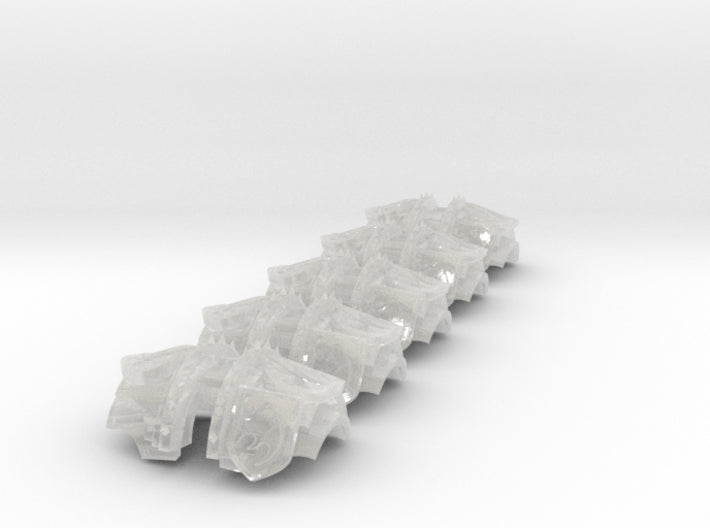 Blood Wraiths - T:2e Cataphractii w/Shldr Shield 3d printed