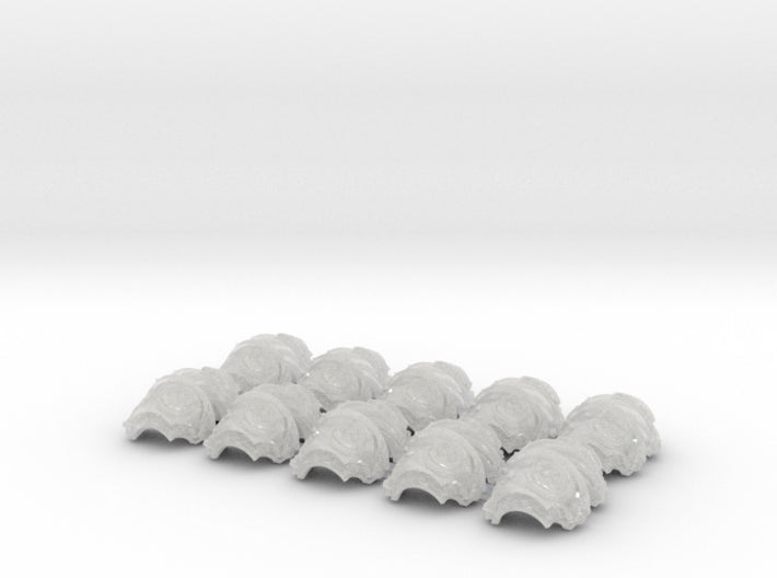 Dragon Head Clan - T:6n Nocturis Shoulder Sets 3d printed