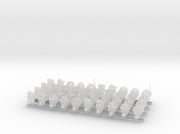 Britommi Command Squads: Human Head Swaps 3d printed