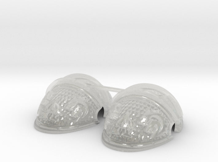 Hydra Mech. Alpha - B1v Squire Knight Pauldrons 3d printed