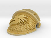 Dragon Head - B1v Squire Knight Pauldrons 3d printed