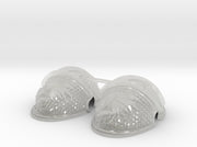 Dragon Head - B1v Squire Knight Pauldrons 3d printed