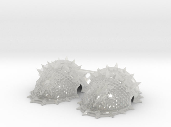 Devil Dragons - C1v Squire Knight Pauldrons 3d printed