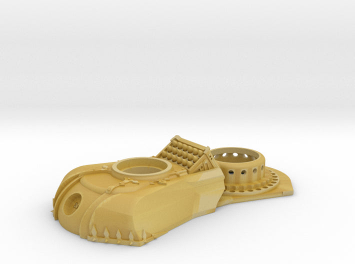 Base : Rhayus Battle Tank Turret (open) 3d printed