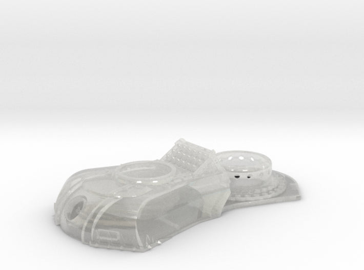 Base : Rhayus Battle Tank Turret (open) 3d printed