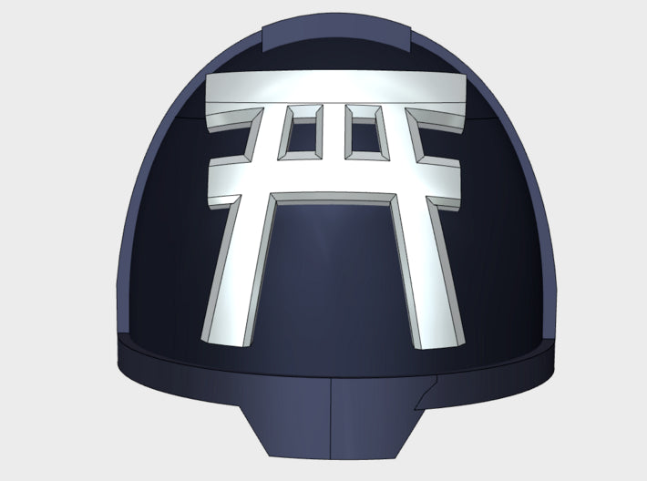 10x Shinto Torii - G:13a Shoulder Pads 3d printed