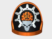 10x Gearheads - G:10a Left Shoulders 3d printed