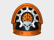 10x Gearheads - Abhorrent Shoulder Pads 3d printed