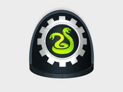 10x Clan Amphisbaena - G:4a Shoulder Pads 3d printed