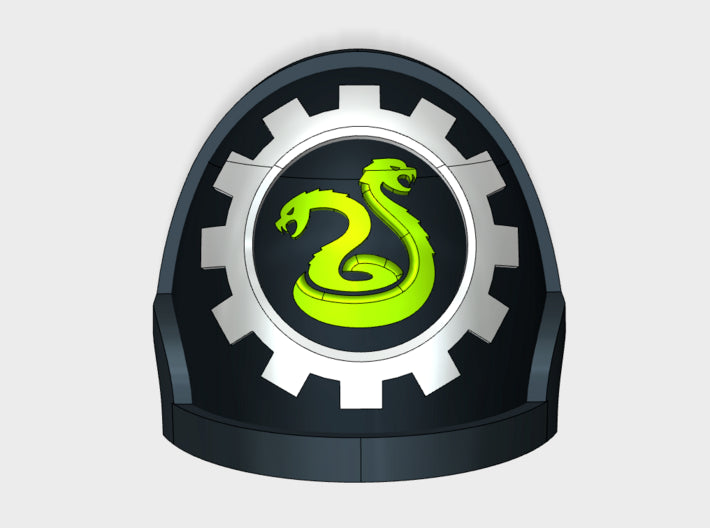 10x Clan Amphisbaena - G:10a Left Shoulders 3d printed