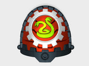 10x Clan Amphisbaena - G:11t Shoulder Pads 3d printed