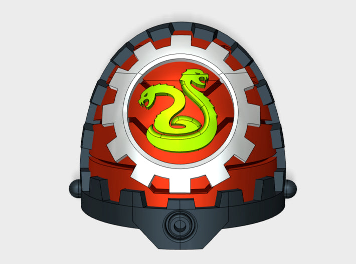 10x Clan Amphisbaena - G:11t Shoulder Pads 3d printed