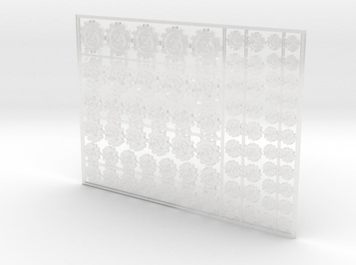 Clan Amphisbaena- Flat Vehicle Insignia pack 3d printed