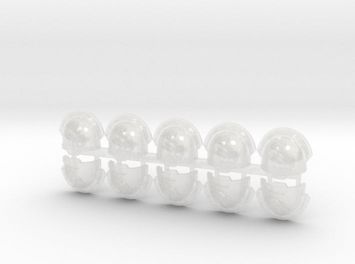 10x Celestial Owls - G:13r Shoulder Pads 3d printed