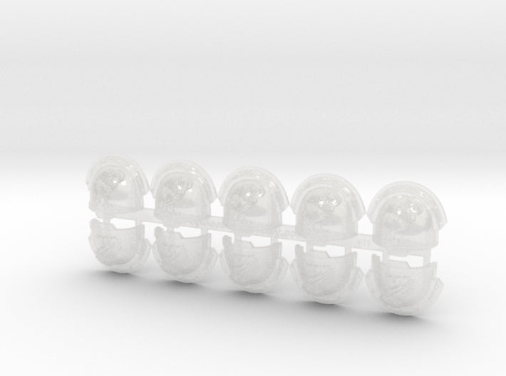 10x Celestial Owls - G:13r Right Shoulders 3d printed