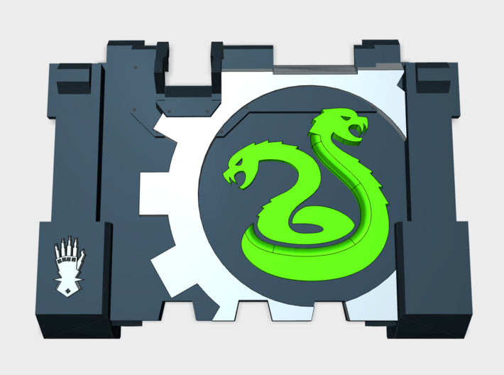 Clan Amphisbaena: Impala Front Plate 2 3d printed