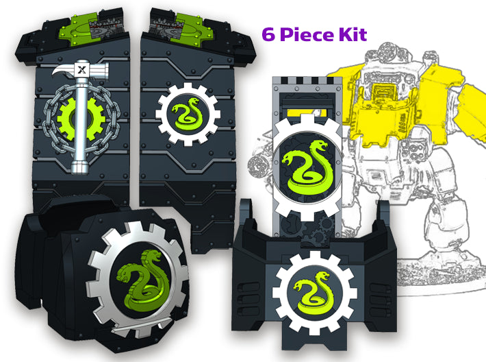 Clan Amphisbaena: Full Redem Kit 3d printed