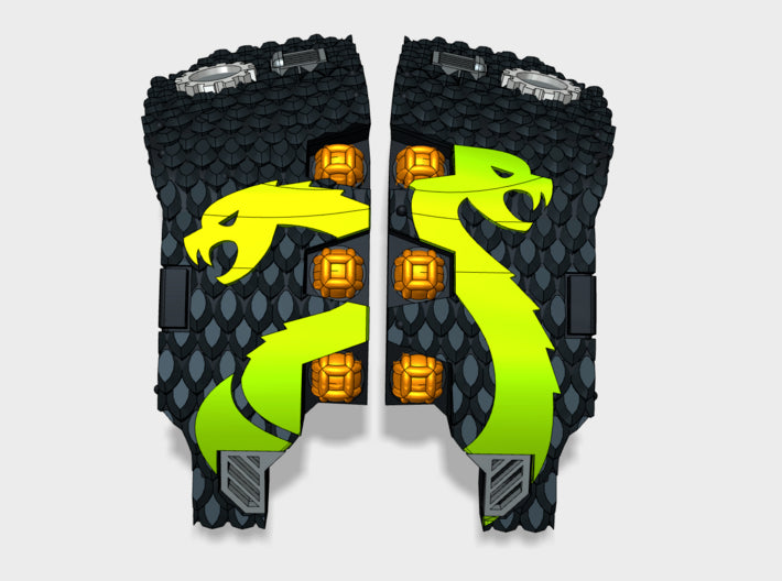 Clan Amphisbaena : Voidscale Atlas Pat. Carapace 3d printed