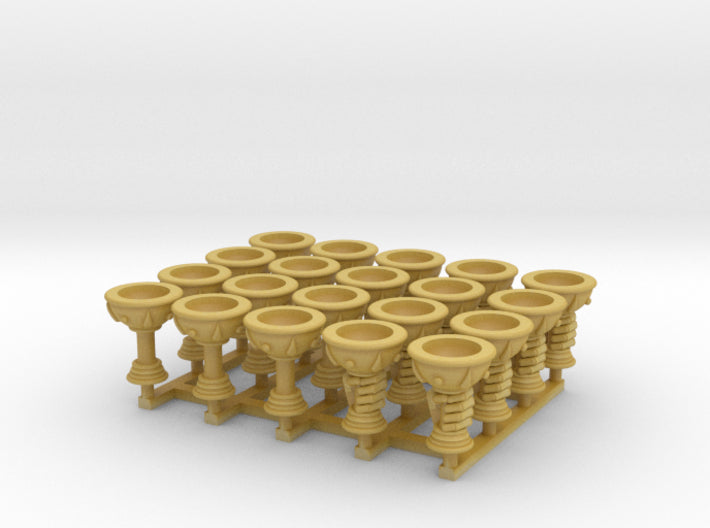 20x Carbine Chalices (8 w/Left Hands) 3d printed