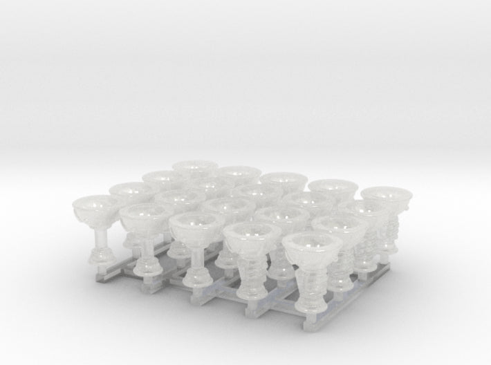 20x Carbine Chalices (8 w/Left Hands) 3d printed