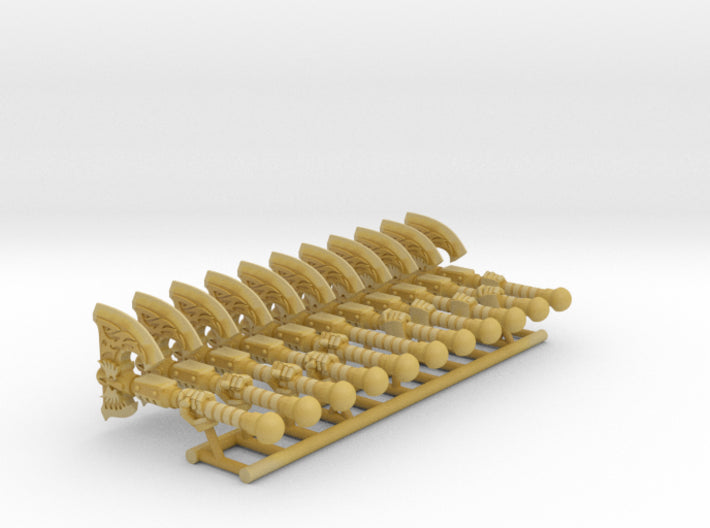 11x Energy Axe: Angel Tear (30k Size) 3d printed