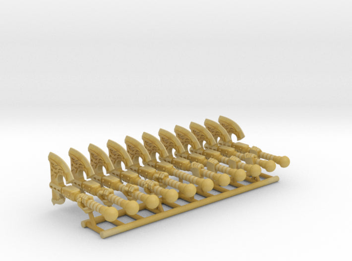 11x Energy Axe: Carbine (30k Size) 3d printed