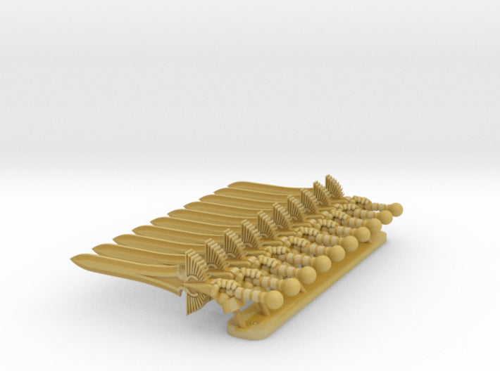 10x Left-handed Energy Sword: Angel Tear (PM) 3d printed