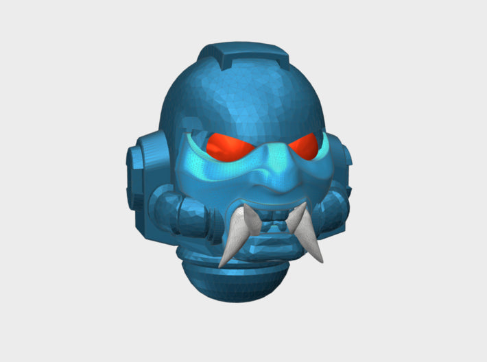 10x base - G:9 Oni Reiver Helmets 3d printed