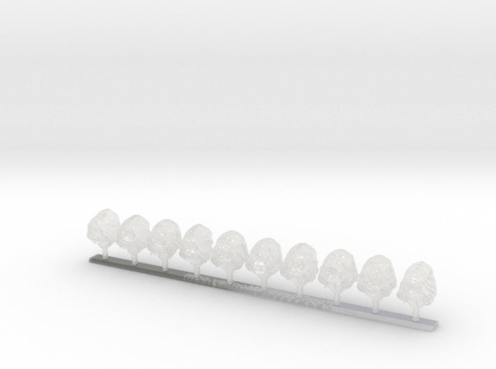 10x Hooded - G:6 Oni Helmets 3d printed