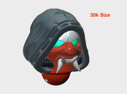 10x Hooded - G:6 Oni Helmets 3d printed